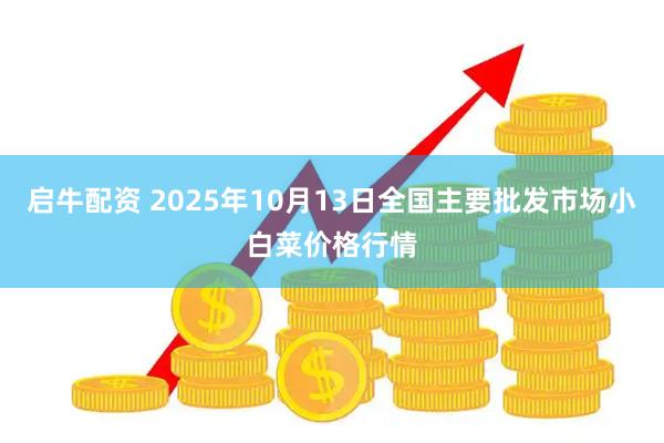 启牛配资 2025年10月13日全国主要批发市场小白菜价格行情