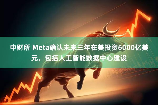 中财所 Meta确认未来三年在美投资6000亿美元，包括人工智能数据中心建设
